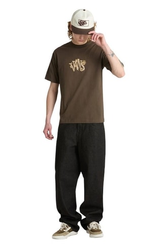 T-shirt Bromeo - Donkerbruin