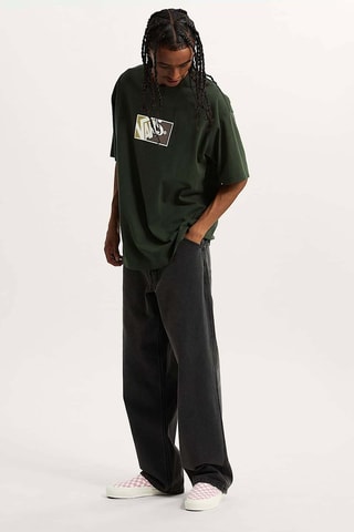 Wijd T-shirt Originals Standards - Donkergroen