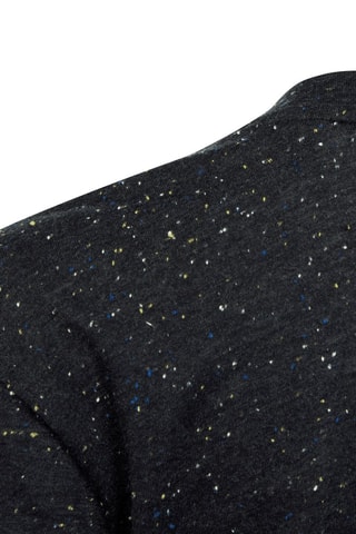 Wijd T-shirt - Gemêleerd Grijs