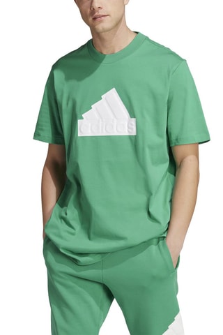 Wijd T-shirt Future Icons - Lichtgroen