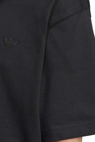 Wijd T-shirt Premium Essentials - Zwart