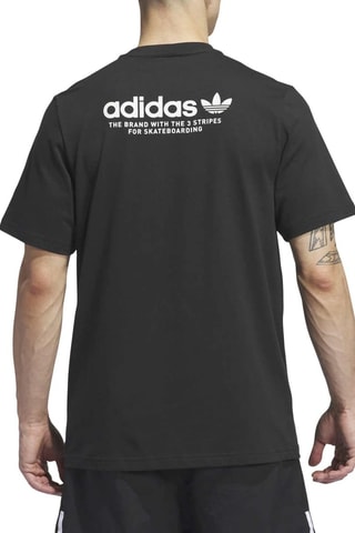 T-shirt de skateboard 4.0 - Zwart