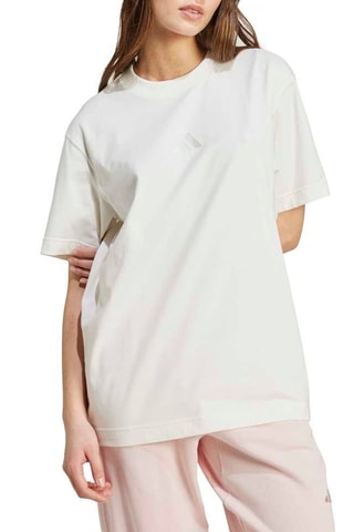 Wijd T-shirt All Szn - Ecru