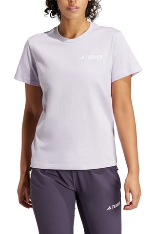 T-shirt Terrex - Lichtpaars