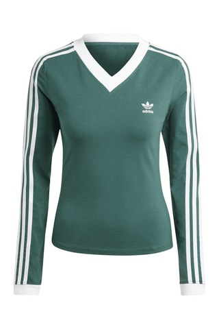 T-shirt slim - Vert foncé - Adidas