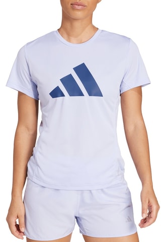 Hardloopshirt Run It - Lichtpaars en Kobaltblauw