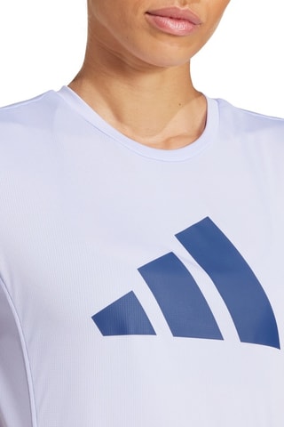 Hardloopshirt Run It - Lichtpaars en Kobaltblauw