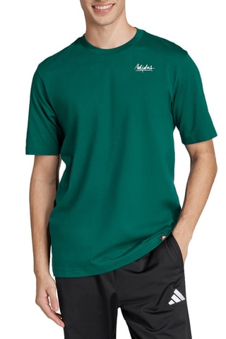 T-shirt Lounge still life bowl - Smaragdgroen