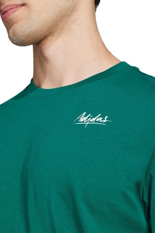 T-shirt Lounge still life bowl - Smaragdgroen