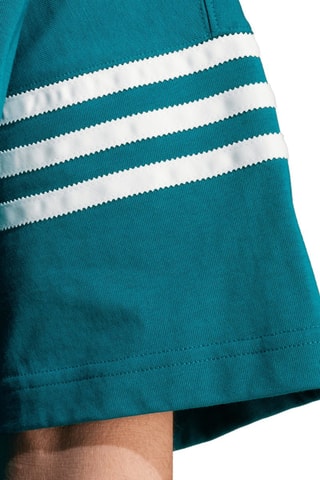 Wijd T-shirt Neuclassic - Pauwblauw