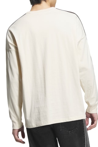 Wijd T-shirt - Wit en Zwart