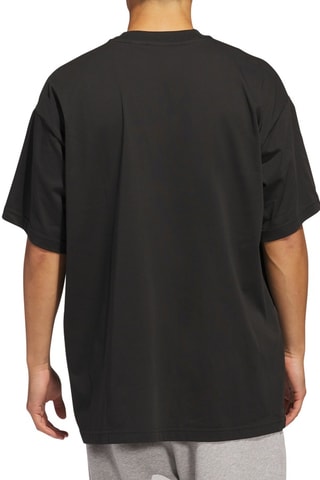 Wijd T-shirt - Zwart