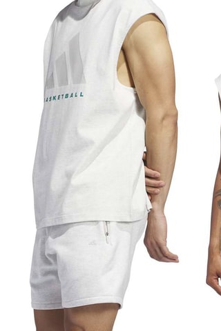 Basketbalshirt Standaard - Gemêleerd Lichtgrijs