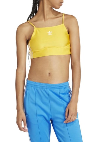Crop top 3 S Bra Top- Geel
