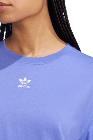 T-shirt essentials boyfriend - Kobaltblauw