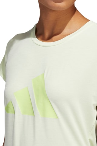 T-shirt 3-Stripes Training Zachtgeel