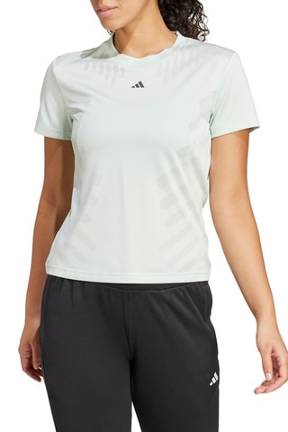 T-shirt HIIT - Zeegroen