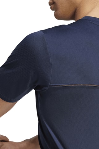 T-shirt slim fit intensity- Marineblauw