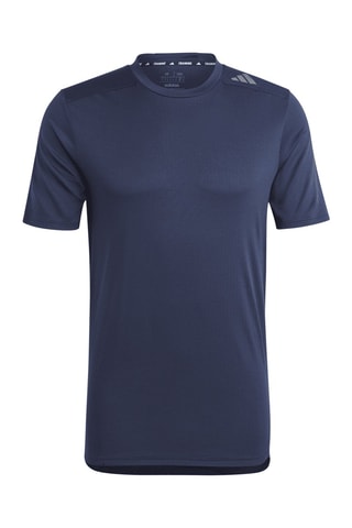 T-shirt slim fit intensity- Marineblauw