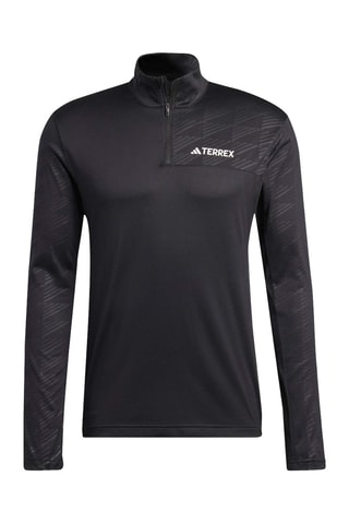 Slim T-shirt Terrex - Zwart