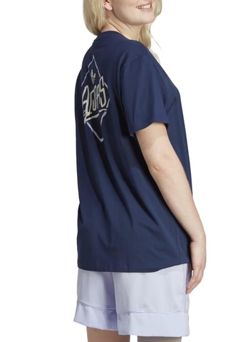 T-shirt - Marineblauw