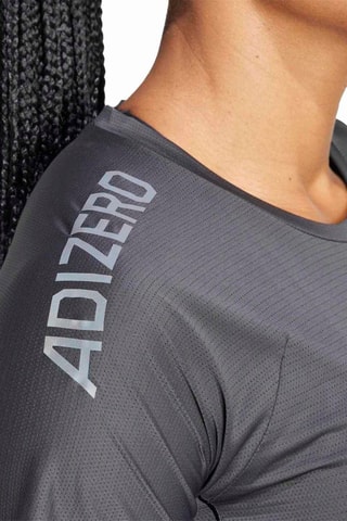Hardloopshirt Adizero - Zwart