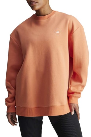 Biologisch Katoenen Sweater Stella McCartney - Koraalrood