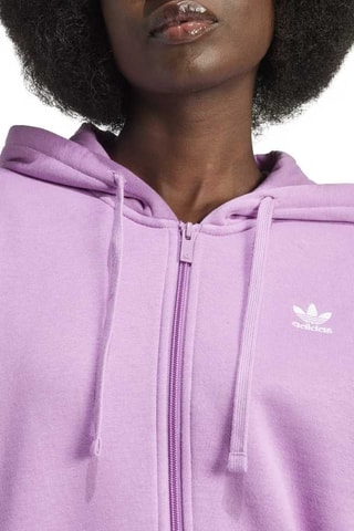 Sweater met Capuchon Essentials - Lichtpaars