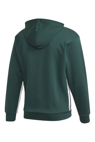 Trainingssweater met Capuchon M MH 3S FZ- Donkergroen