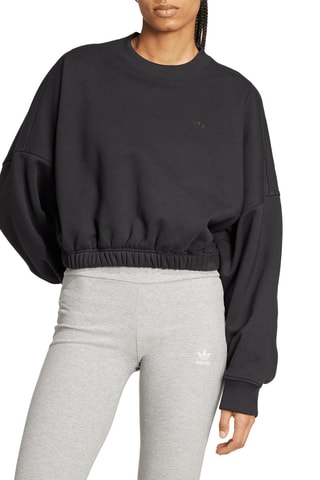 Sweater Oversized Premium Essentials - Zwart