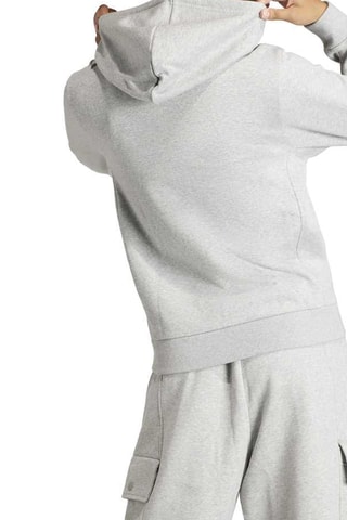 Sweater met Capuchon ALL SZN- Gemêleerd Lichtgrijs