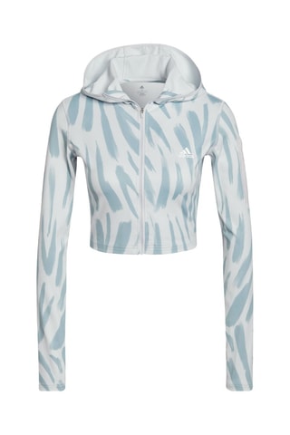 Cropped Hardloopsweater - Grijs