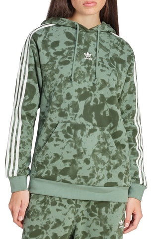 Sweater met Tie and Dye Effect - Groen