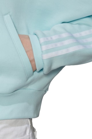 Sweater met Capuchon Zip Hoodie Hemelsblauw