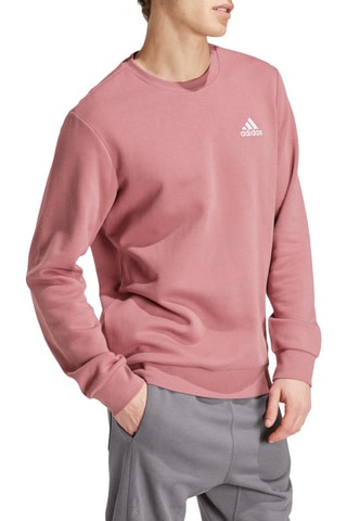 Sweat polaire Essentials - Vieux rose - Adidas