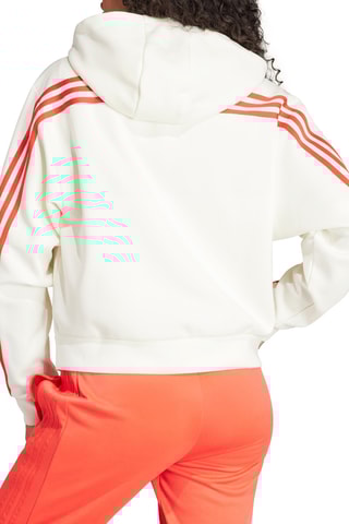 Sweater met Capuchon W FI 3S FZ HD - Ecru