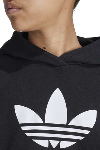 Korte Sweater met Capuchon Adicolor - Zwart