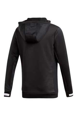 Voetbalsweater met Capuchon Team 19 - Zwart