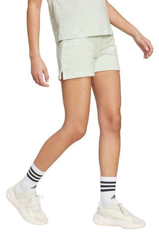 Short Slim Fit Hoge Taille - Zeegroen