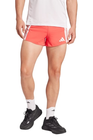 Hardloopshort Adizero - Koraalrood