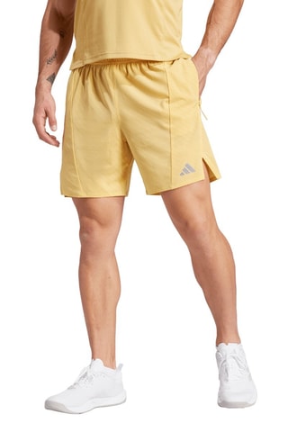 Trainingsshort HIIT Workout - Mosterdgeel