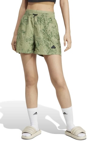 Wijde Short City Escape - Groen