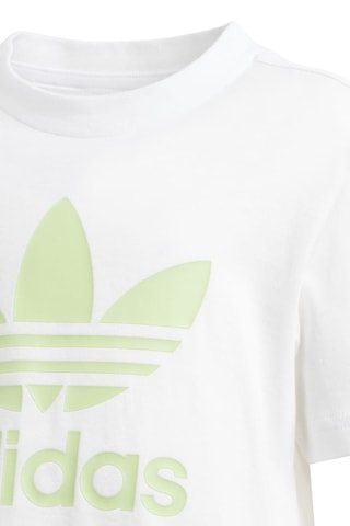 T-shirt en Short - Lichtgroen en Wit