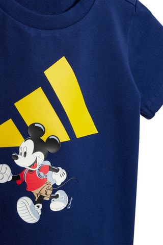 T-shirt en short Mickey en Donald Disney - Marineblauw