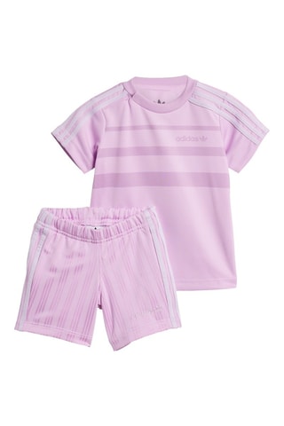 T-shirt en Short - Lichtpaars