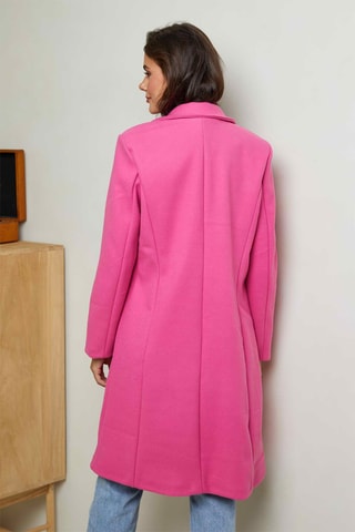 Sobretudo oversize - Rosa