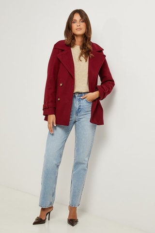 Casaco de marinheiro - Bordô