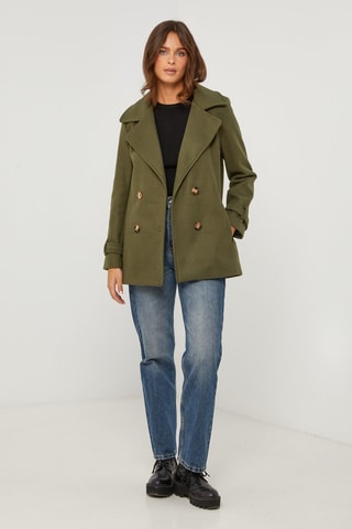 Casaco de marinheiro - Caqui