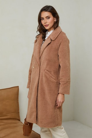 Sobretudo comprido - Camel