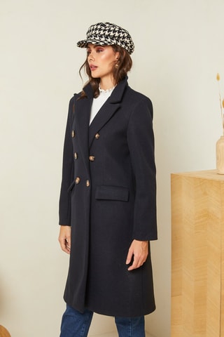 Sobretudo  Azul-marinho